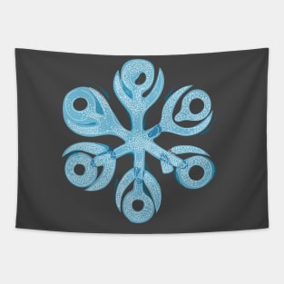 Snowflakes design Tapestry