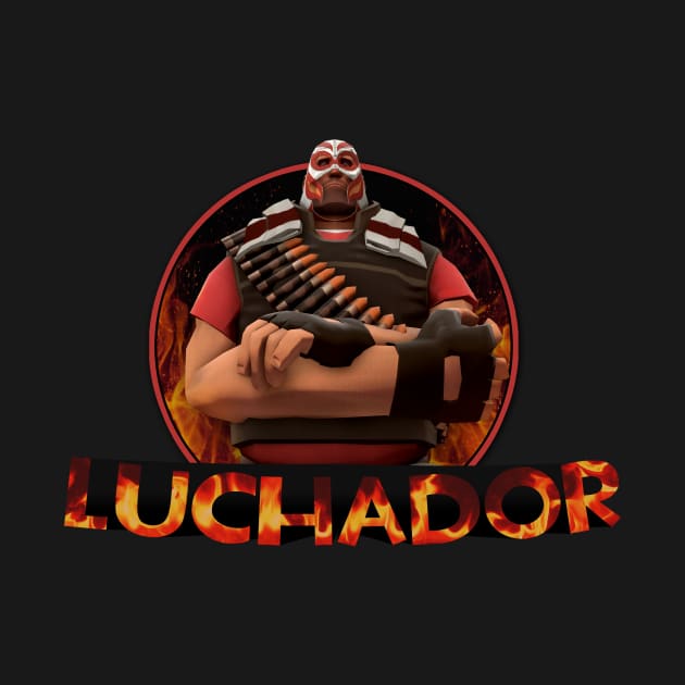 Red Heavy - El Luchador by Marxally