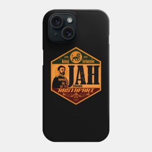 Jah Rastafari Vintage Label Phone Case