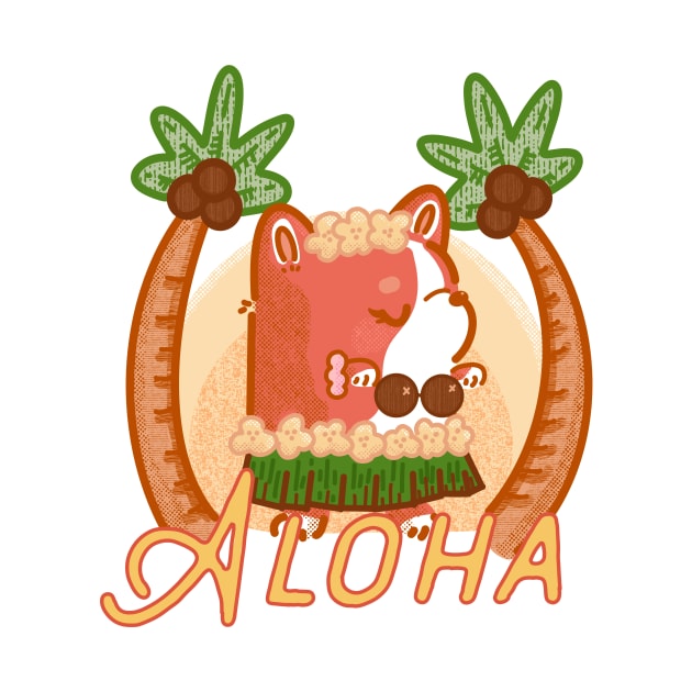 Aloha Corgi by Fluffymafi