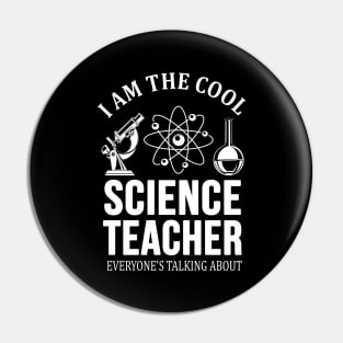 Cool Science Teacher Pin