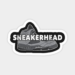 Sneakerhead Cool Distressed Shoe and Sneaker Lovers Magnet