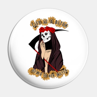 Death Bitch Pin