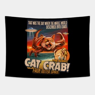 The Giant Cat Crab  (poster version) Tapestry