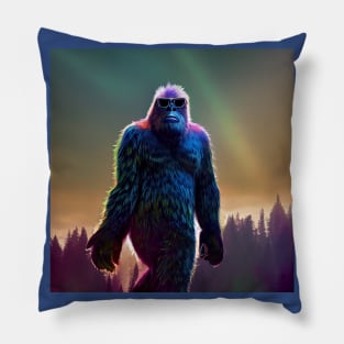 Dope Sasquatch in Nature Pillow