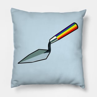 Rainbow Archaeology Trowel Pillow