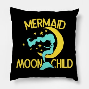 Mermaid MoonChild Pillow