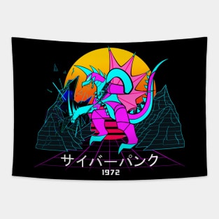 Cyberpunk 1972 Tapestry