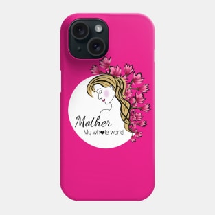 Blonde woman Phone Case