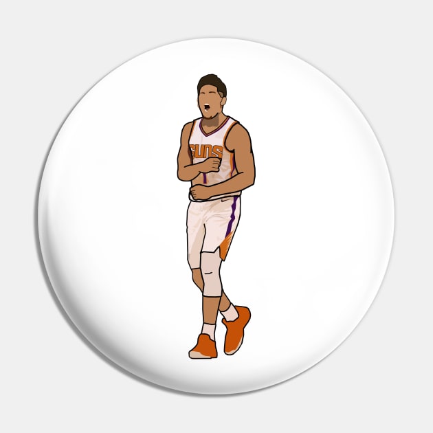 Devin Booker Phoenix Suns Pin by xavierjfong