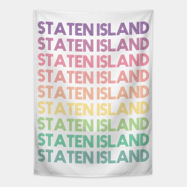 Staten Island Tapestry by RainbowAndJackson