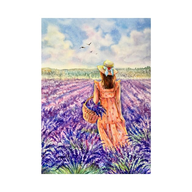 Lavender field by EL_ART