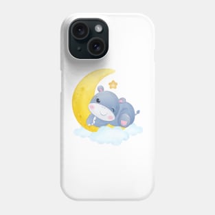 hippopotamus Phone Case