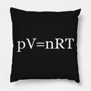 pV=nRT Ideal Gas Law Pillow