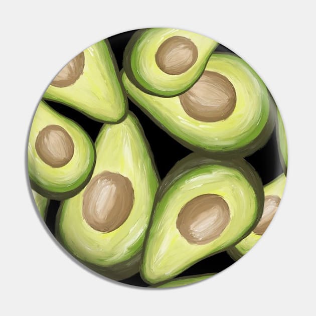 Avocado Pin by I'm Friendly :)