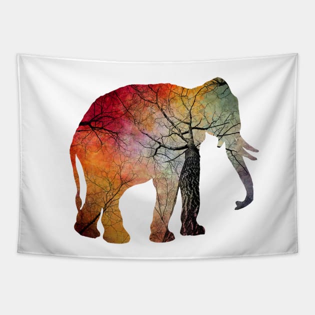 Elephant animal art #elephant Tapestry by JBJart