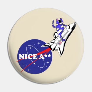 Nice Ass NASA USA Pin