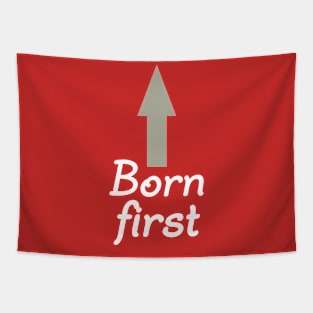 Born First, Twin Design Tapestry