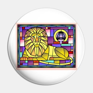 Stained Glass 13 (Style:6) Pin