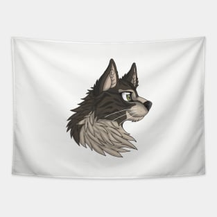 Gray-Brown Maine Coon Tapestry