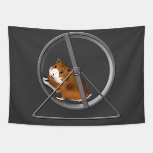 hamster wheel Tapestry