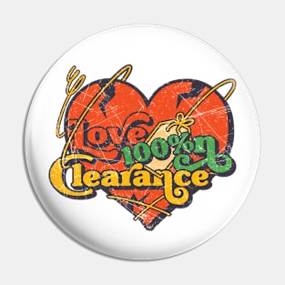 Love on Clearance Pin