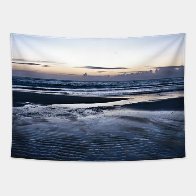 Blue Call of the Sea Tapestry by SILVA_CAPITANA