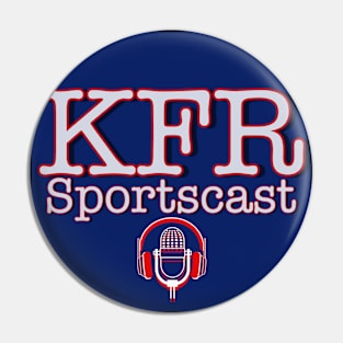 KFR Sportscast Pin