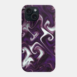 Purple Knarl   Fractal Phone Case