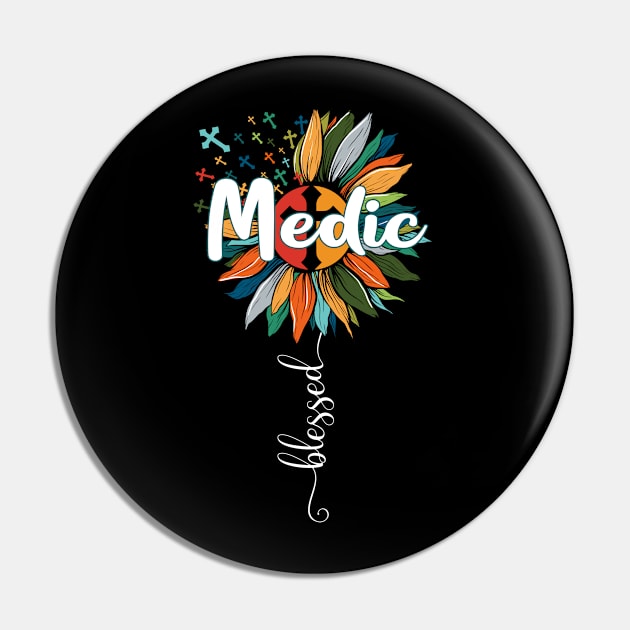 Blessed Medic Pin by Brande