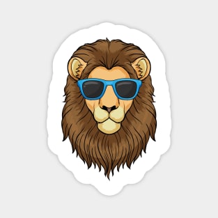 Lion with Sunglasses Magnet