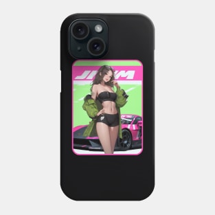 female racer Phone Case