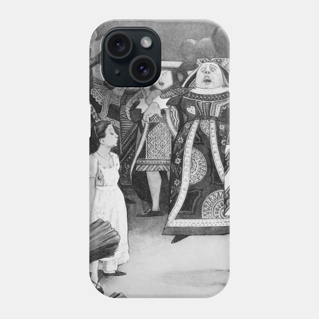 Off with her head Phone Case by Oddtees