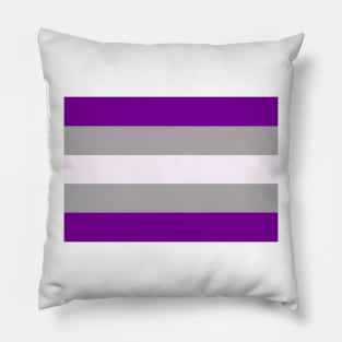 Greysexual Pride Flag Pillow