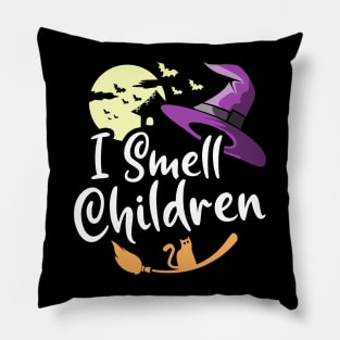 Halloween Wiches motive Design for a Witches Fan Pillow