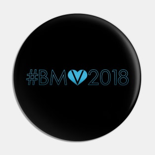 #BeMyValentine 2018 Blu Pin