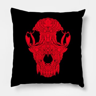 Skull Ornament 1.5 Pillow