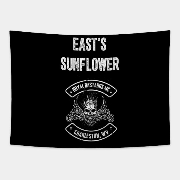 East's Sunflower Tapestry by Glenna Maynard 