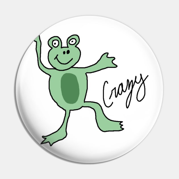 Crazy Frog Pin by Sci-Emily