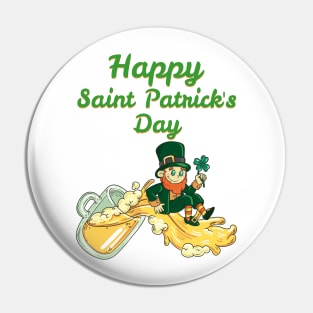 St Patricks Day Pin