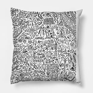 Mad World Pillow