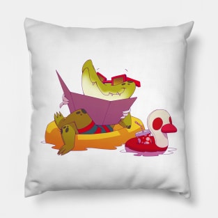 Nile crocodile Pillow