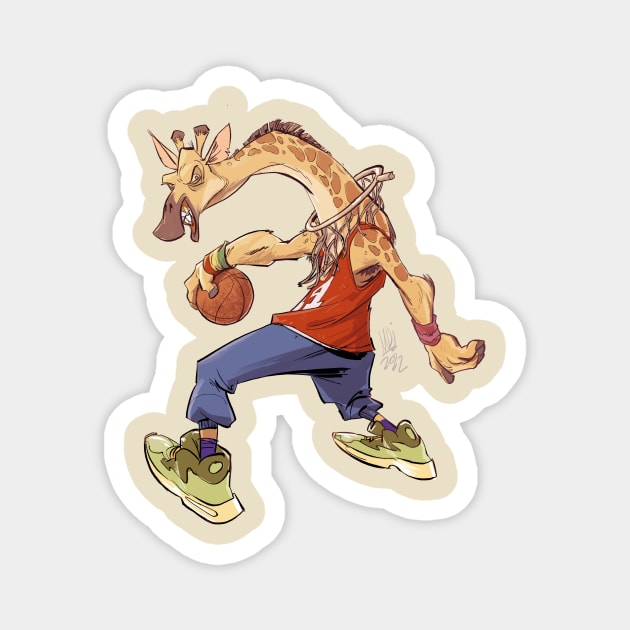 TMNT Half Court Magnet by markodjeska