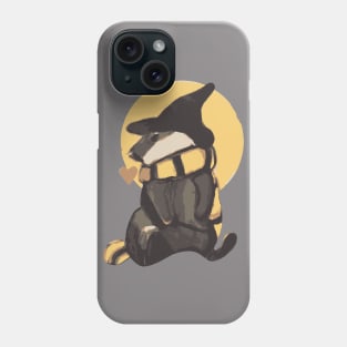 Magical badger with scarf - Eyesasdaggers Phone Case