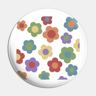 lgbt pride flowers Pin