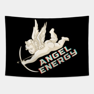 Angel Energy - Cherub Design Tapestry