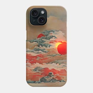 Turquoise Sunset Phone Case