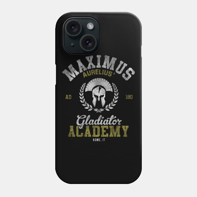 Maximus Aurelius Gladiator Academy Phone Case by Rebus28