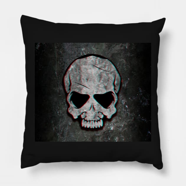 Skull Pillow by daghlashassan