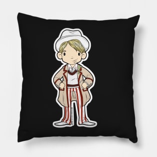 5th Doctor Pillow